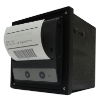 MTH-2700, Imprimante thermique, coffret DIN 96x96